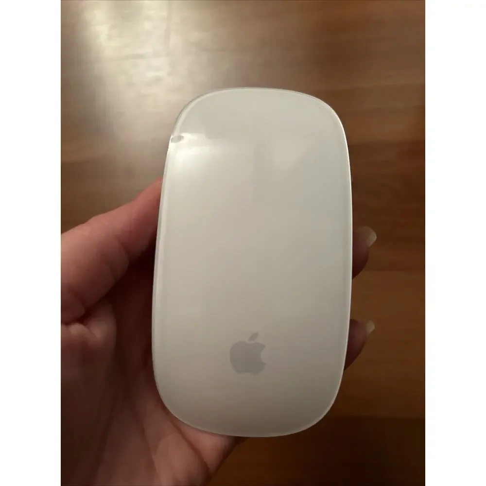 FOR PARTS - Genuine Apple Magic Mouse Wireless Bluetooth Mac White A1296 3VDC B8